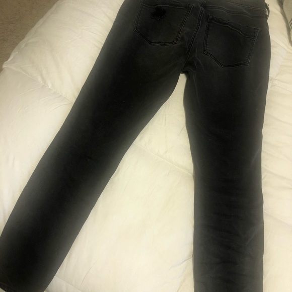 Express Mid Rise Stretch Jeggings - Picture 2 of 4